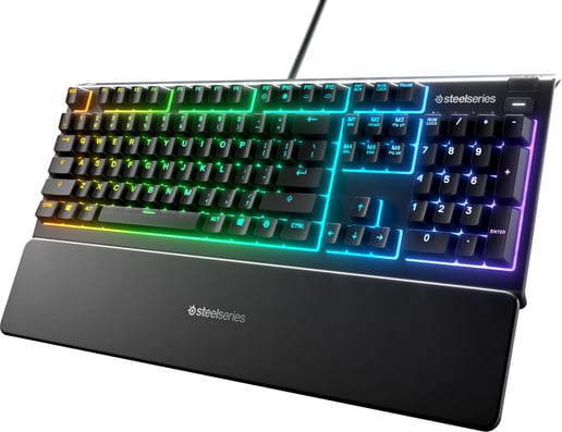 SteelSeries Apex 3 RGB USB Gaming Keyboard