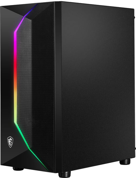 MSI MAG VAMPIRIC 100R Mid Tower Gaming Case - Black 