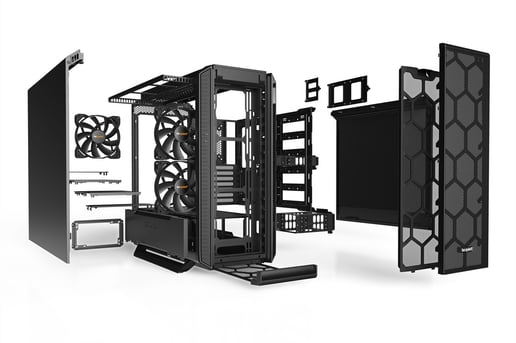 Be Quiet! Silent Base 802 Mid Tower Case - Black 