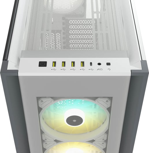 Corsair iCUE 7000X RGB Full Tower Gaming Case - White 