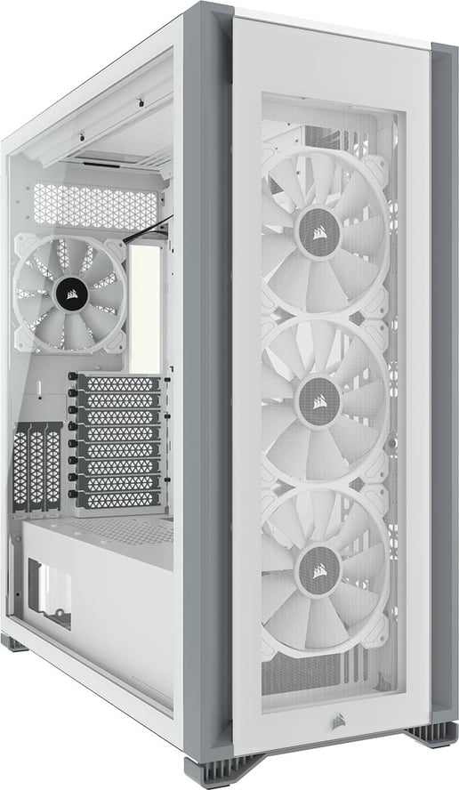 Corsair iCUE 7000X RGB Full Tower Gaming Case - White 