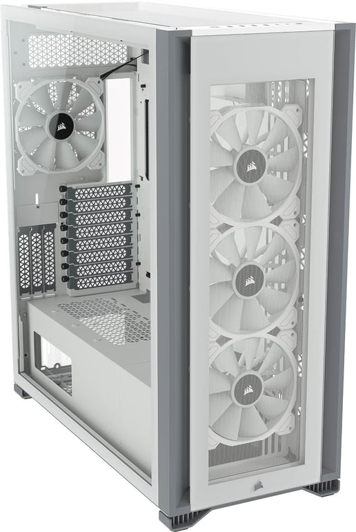 Corsair iCUE 7000X RGB Full Tower Gaming Case - White 