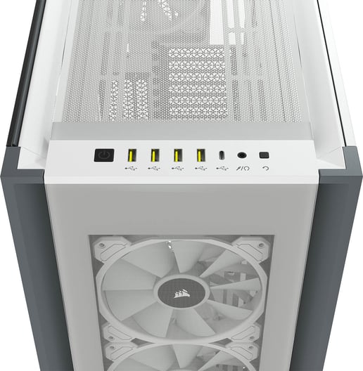 Corsair iCUE 7000X RGB Full Tower Gaming Case - White 