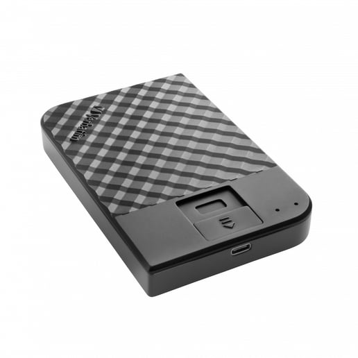 Verbatim Fingerprint Secure Portable 2TB USB 3.1 External Hard Drive
