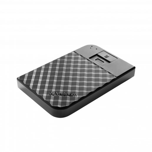 Verbatim Fingerprint Secure Portable 2TB USB 3.1 External Hard Drive