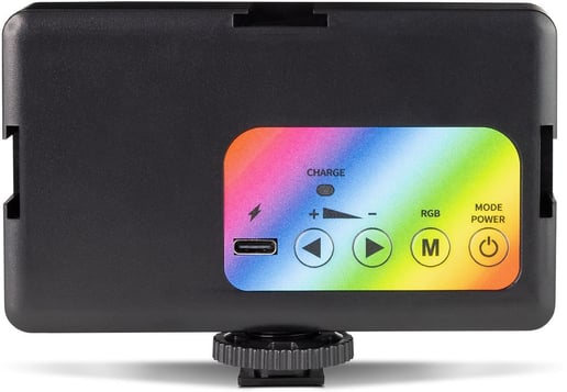LED Portable Re-Chargeable Dimmable Photography Streaming Fill Light