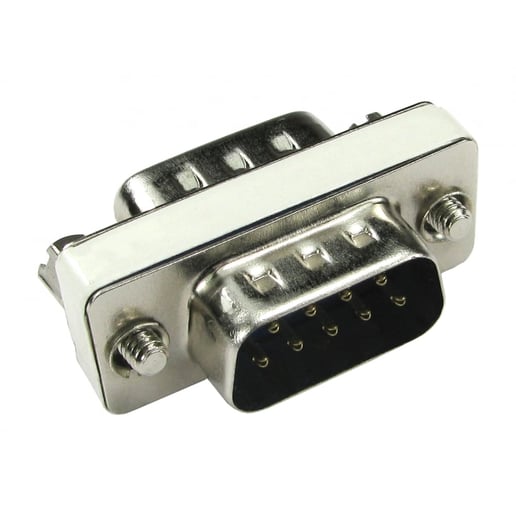 Cables Direct Serial Male-to-Male Slimline Gender Changer