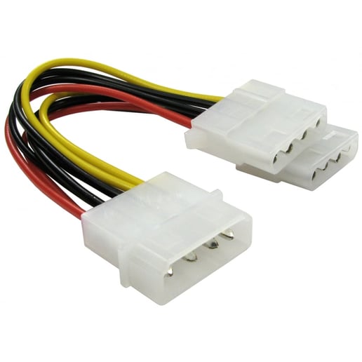 Cables Direct Molex to Dual Molex Power Splitter Cable