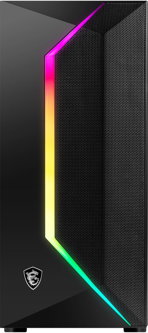 MSI MAG VAMPIRIC 100R Mid Tower Gaming Case - Black 