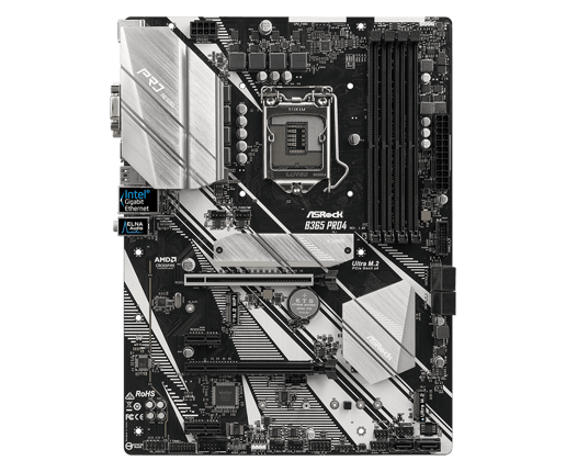 ASRock B365 Pro4 ATX Motherboard for Intel LGA1151 CPUs