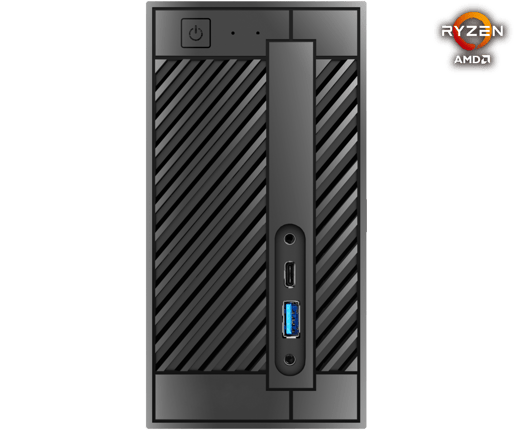 ASRock DeskMini A300 Mini PC Barebone for Socket AM4