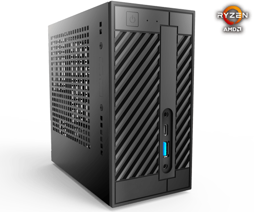 ASRock DeskMini A300 Mini PC Barebone for Socket AM4