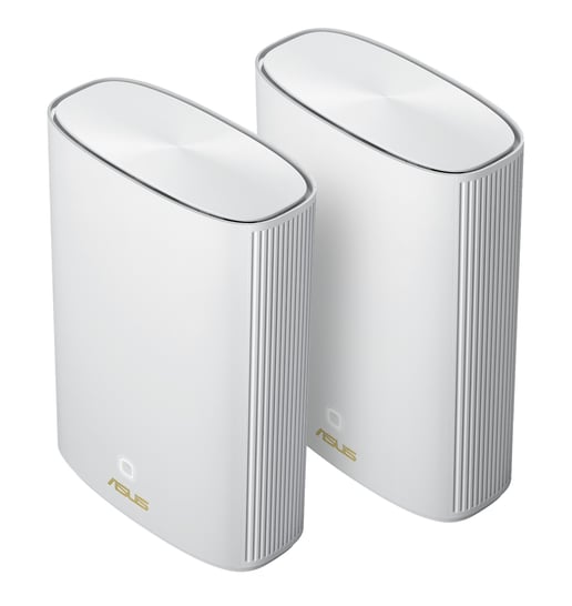 ASUS ZenWiFi AX Hybrid (XP4) 2-Pack Mesh Networking Units in White