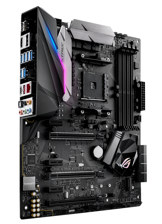 ASUS ROG STRIX X370-F GAMING ATX Motherboard for AMD AM4 CPUs