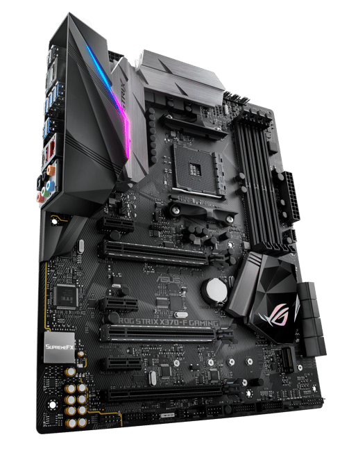 ASUS ROG STRIX X370-F GAMING ATX Motherboard for AMD AM4 CPUs