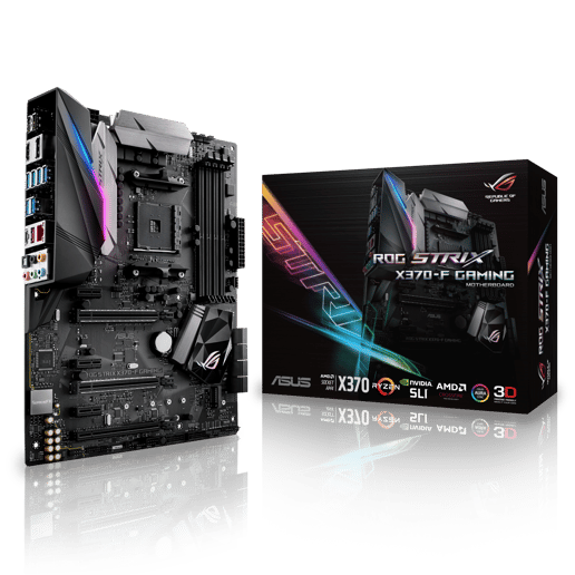 ASUS ROG STRIX X370-F GAMING ATX Motherboard for AMD AM4 CPUs