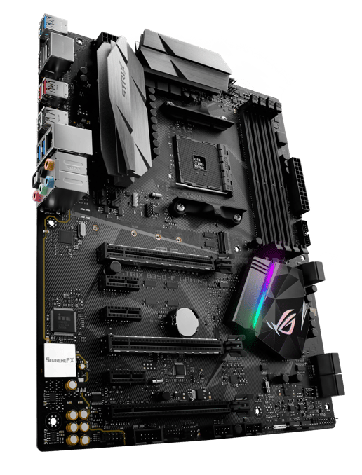 ASUS ROG STRIX B350-F GAMING ATX Motherboard for AMD AM4 CPUs