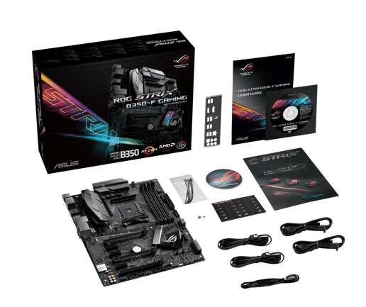 ASUS ROG STRIX B350-F GAMING ATX Motherboard for AMD AM4 CPUs