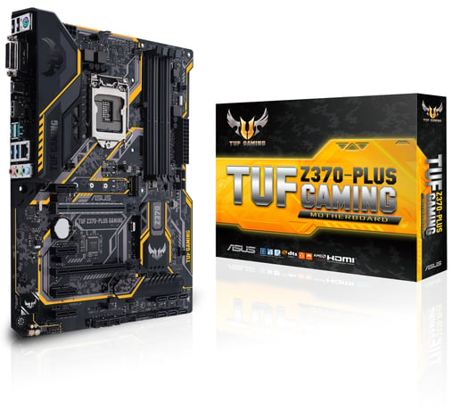 ASUS TUF Z370-PLUS GAMING ATX Motherboard for Intel LGA1151 CPUs