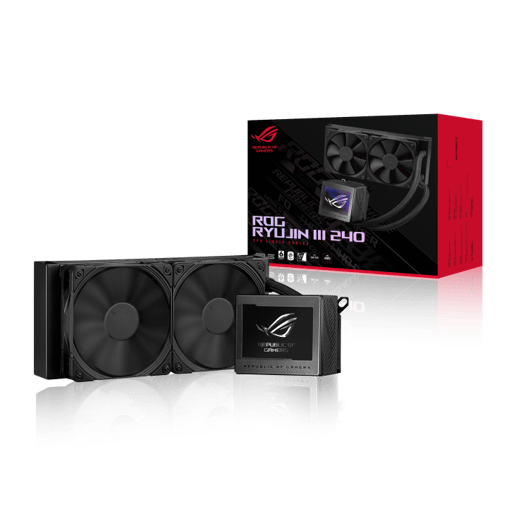ASUS ROG Ryujin III 240mm All-in-One Liquid CPU Cooler in Black