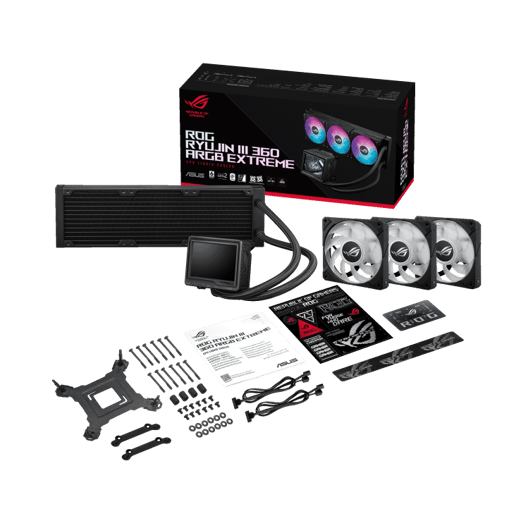 ASUS ROG Ryujin III 360 ARGB Extreme 360mm AiO Liquid CPU Cooler