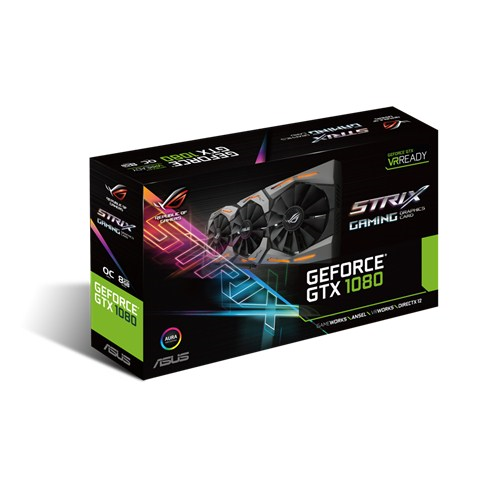 ASUS GeForce GTX 1080 Strix Edition OC 8GB Graphics Card