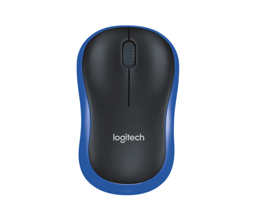 Logitech M185 Wireless Mouse (Blue)