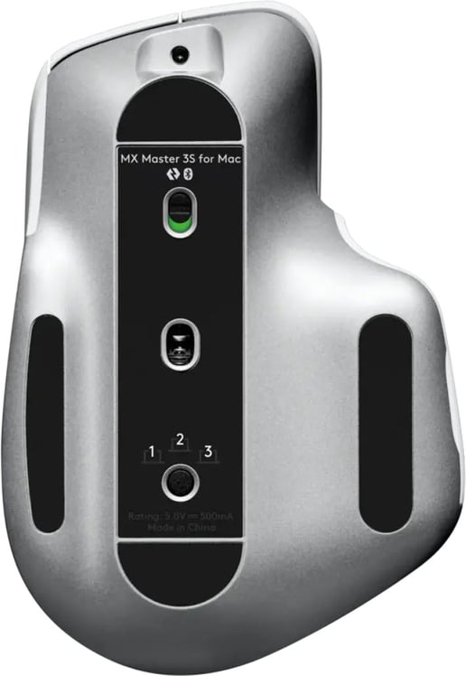 Logitech MX Master 3S for Mac Performance Wireless Mouse in Pale Grey