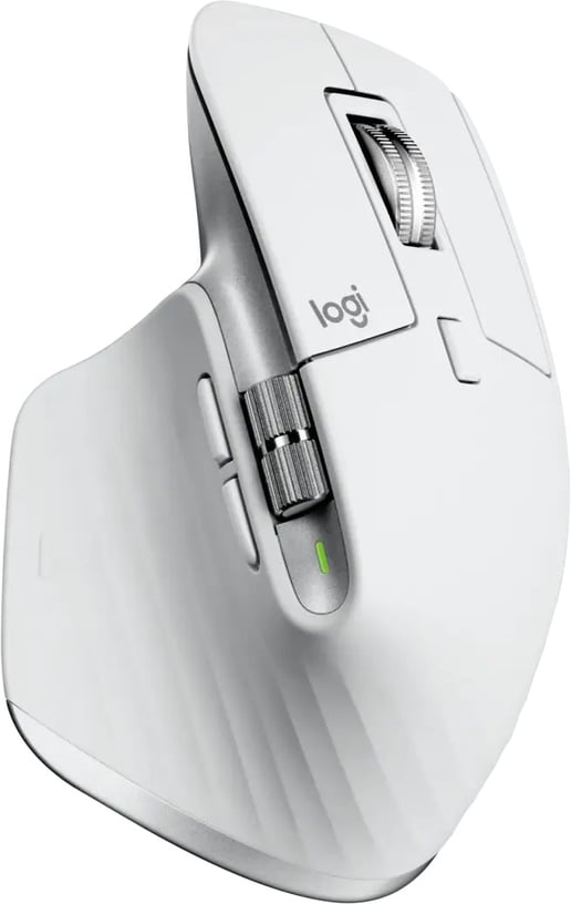 Logitech MX Master 3S for Mac Performance Wireless Mouse in Pale Grey