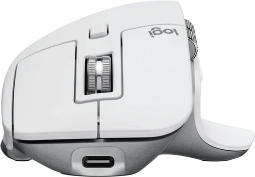 Logitech MX Master 3S for Mac Performance Wireless Mouse in Pale Grey