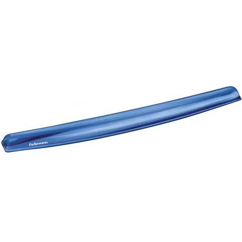 Fellowes Crystal Keyboard Wrist Rest - Blue