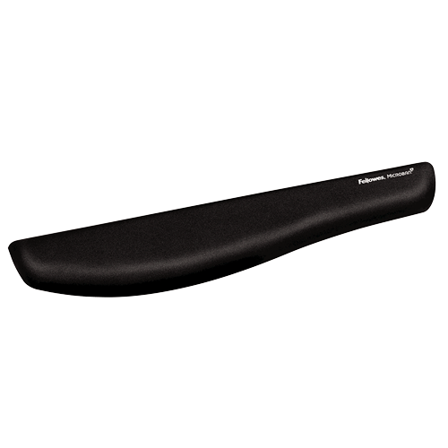 Fellowes PlushTouch Keyboard Wrist Support - Black