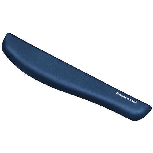 Fellowes PlushTouch Keyboard Wrist Support - Blue