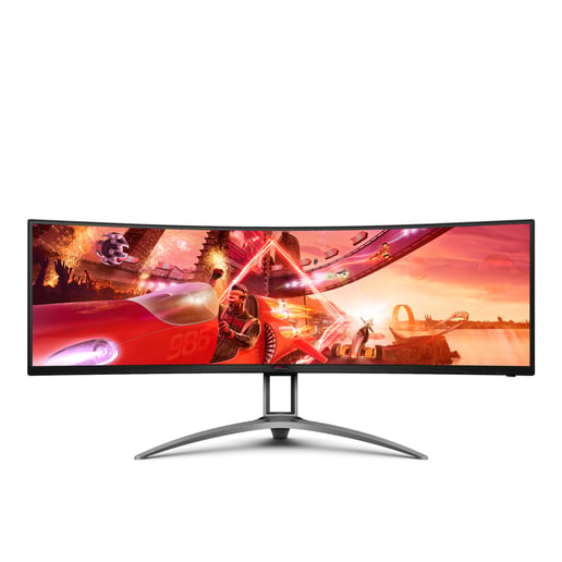 AOC AG493UCX 49" Curved Gaming Monitor - VA, 550 nits, 165Hz, 4ms, Speakers, DP