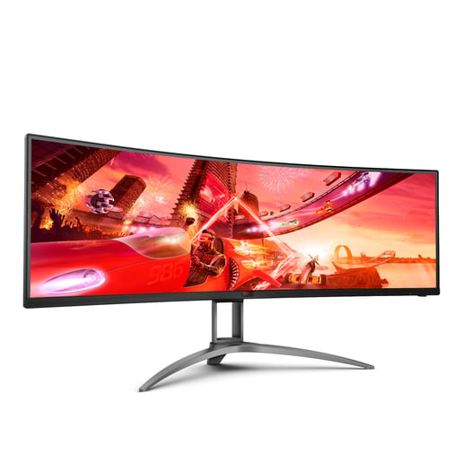 AOC AG493UCX 49" Curved Gaming Monitor - VA, 550 nits, 165Hz, 4ms, Speakers, DP