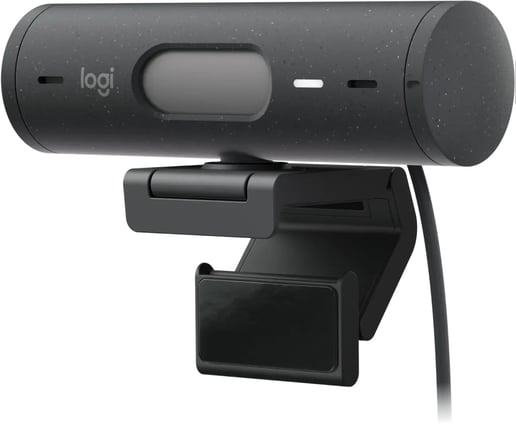 Logitech Brio 500 Full HD 1080p Webcam in Graphite