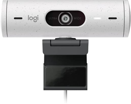 Logitech Brio 500 Full HD 1080p Webcam in Off-White