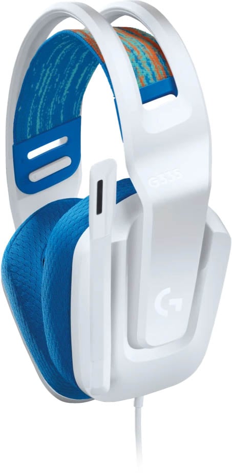 Logitech G335 Wired Gaming Headset, White
