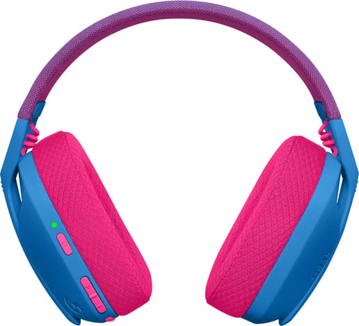 Logitech G435 LIGHTSPEED Wireless Gaming Headset, Blue and Raspberry