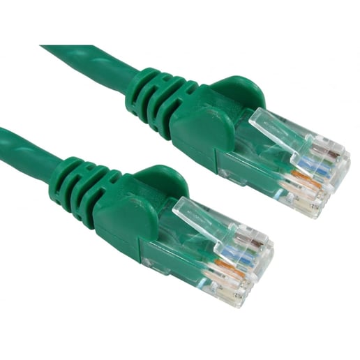 Cables Direct 0.5m CAT6 Patch Cable (Green)
