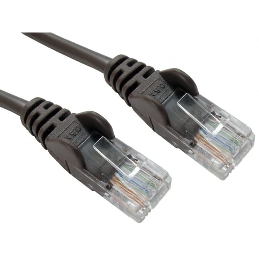 Cables Direct 10m CAT5E Patch Cable (Brown)