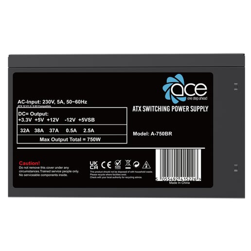 750W Ace Black PSU