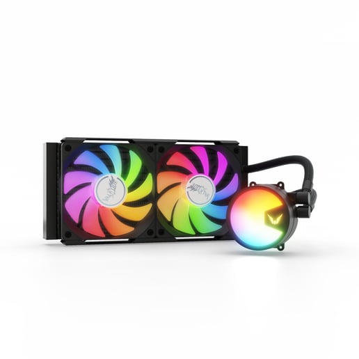 Valkyrie A240 240mm AiO Liquid CPU Cooler in Black