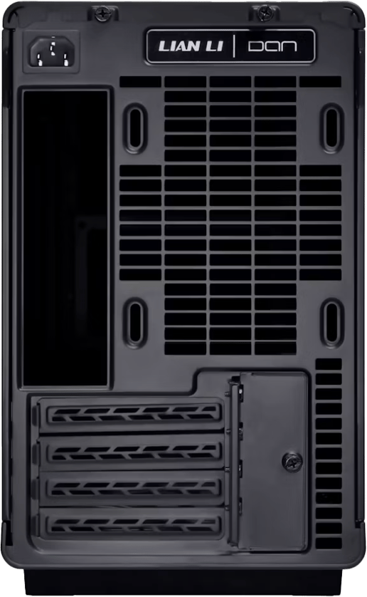 Lian Li A3-mATX Wood Edition Mini Tower Case - Black 