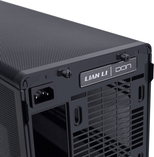 Lian Li A3-mATX Wood Edition Mini Tower Case - Black 