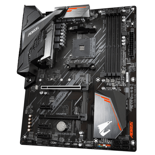 Gigabyte A520 AORUS ELITE ATX Motherboard for AMD AM4 CPUs