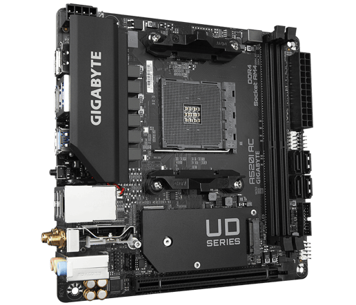 Gigabyte A520I AC ITX Motherboard for AMD AM4 CPUs