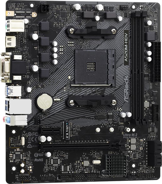 ASRock A520M-HDV mATX Motherboard for AMD AM4 CPUs