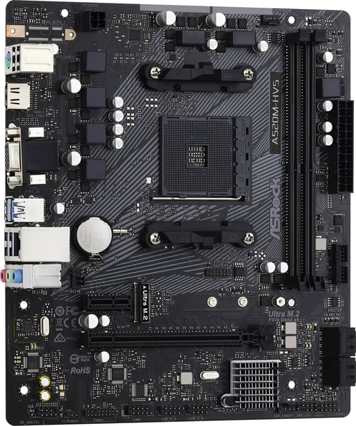 ASRock A520M-HVS mATX Motherboard for AMD AM4 CPUs