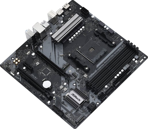 ASRock A520M Phantom Gaming 4 mATX Motherboard for AMD Socket AM4 CPUs